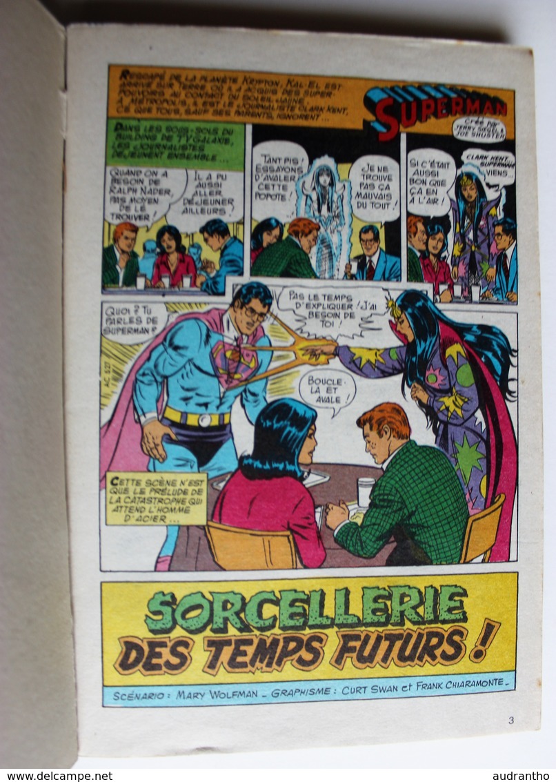 Livre BD Album Triple Superman Poche 1983 N° 65-66-67 Supergirl Contre Superman Sorcellerie Kandor La Cité Atomisée - Superman