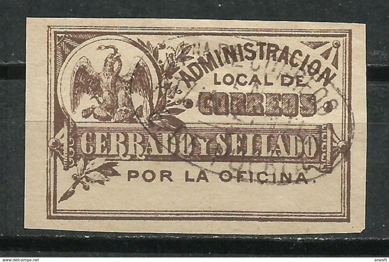 México. 1892. Sello De Retorno. - Mexico