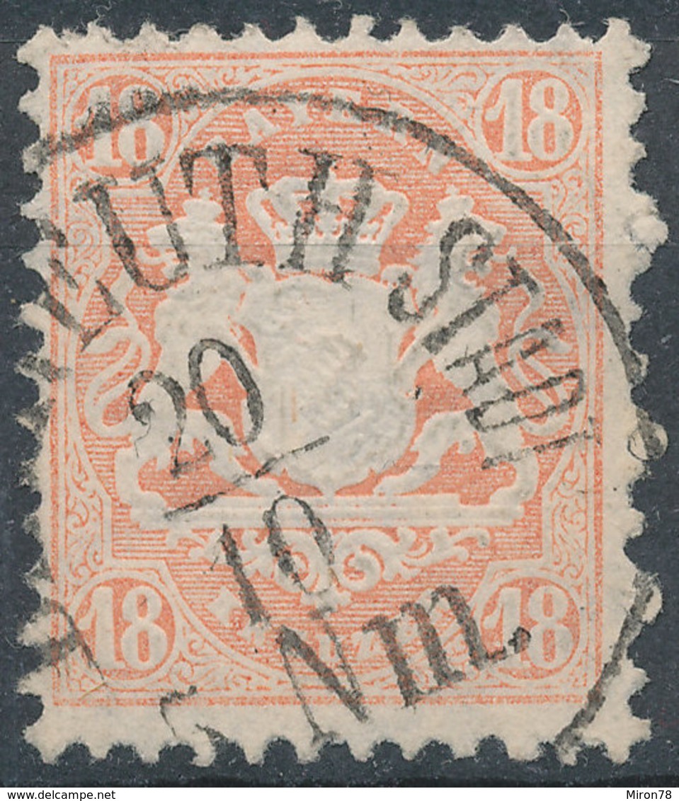 Bayern 1867-75 18kr Used - Other & Unclassified