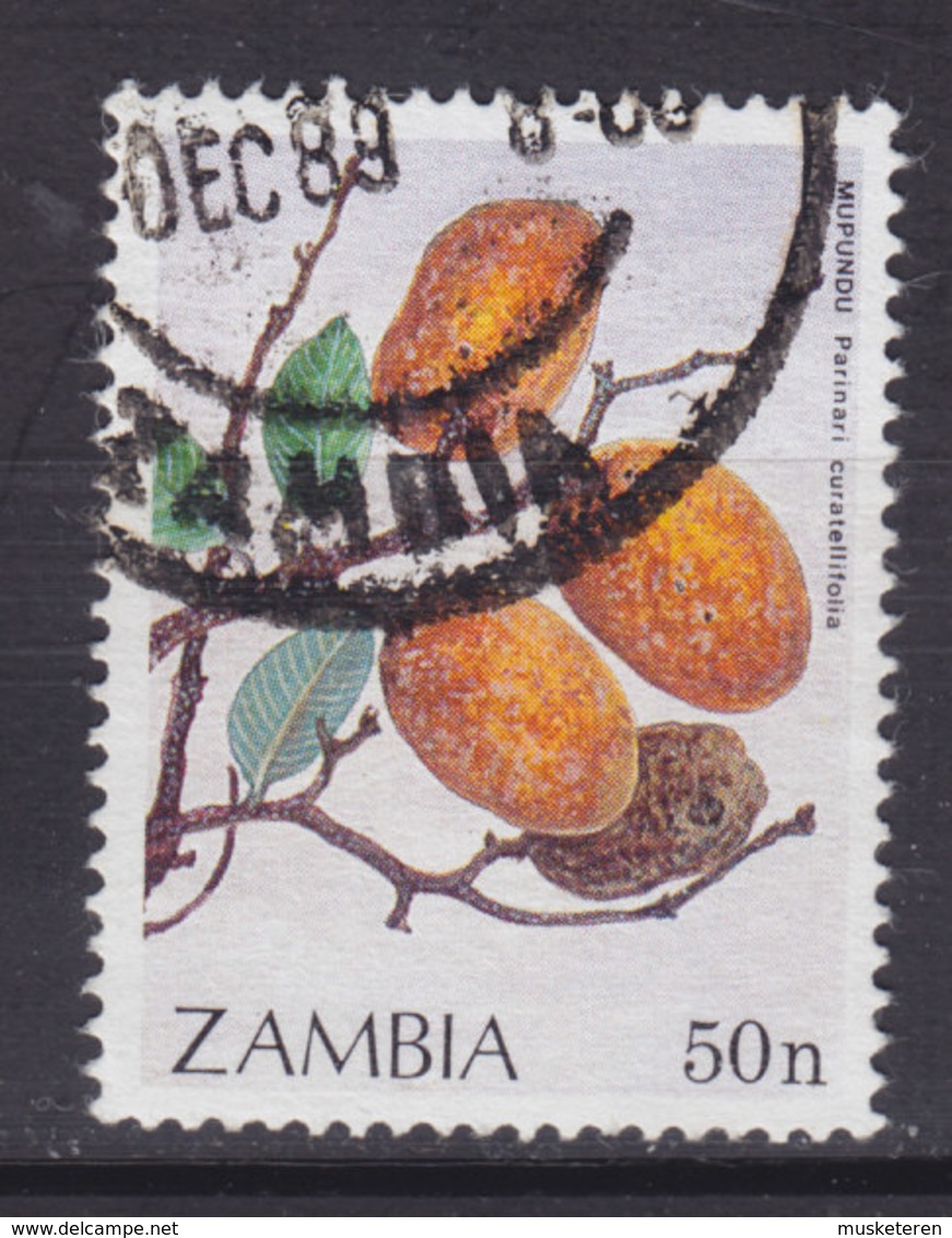 Zambia 1989 Mi. 499      55 N Früchte Fruits Parinari Curatellifolia - Zambia (1965-...)