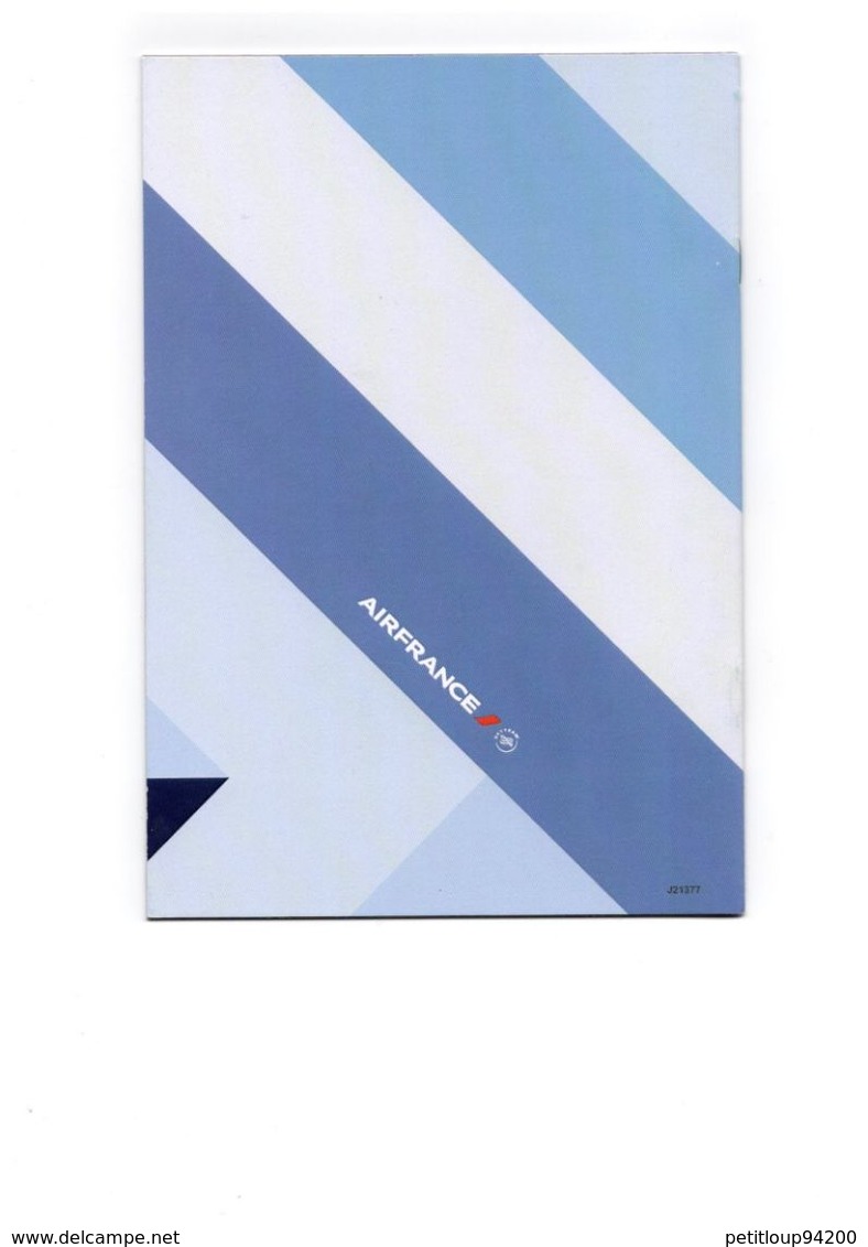 MENU AIR FRANCE Business - Menu Cards