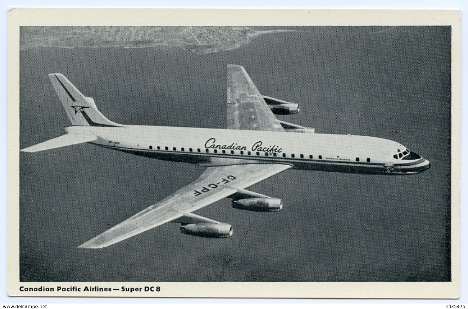 CANADIAN PACIFIC AIRLINES : SUPER DC8 - 1946-....: Modern Era