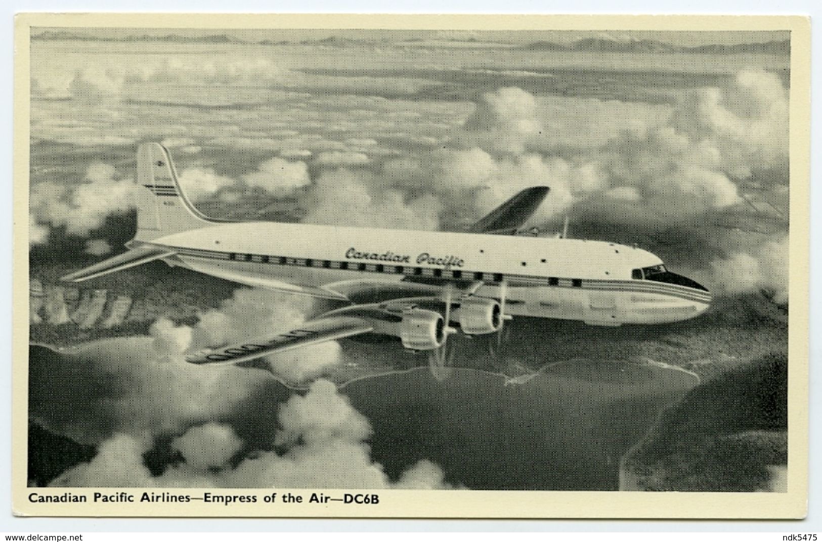 CANADIAN PACIFIC AIRLINES : EMPRESS OF THE AIR - DC6B - 1946-....: Modern Era