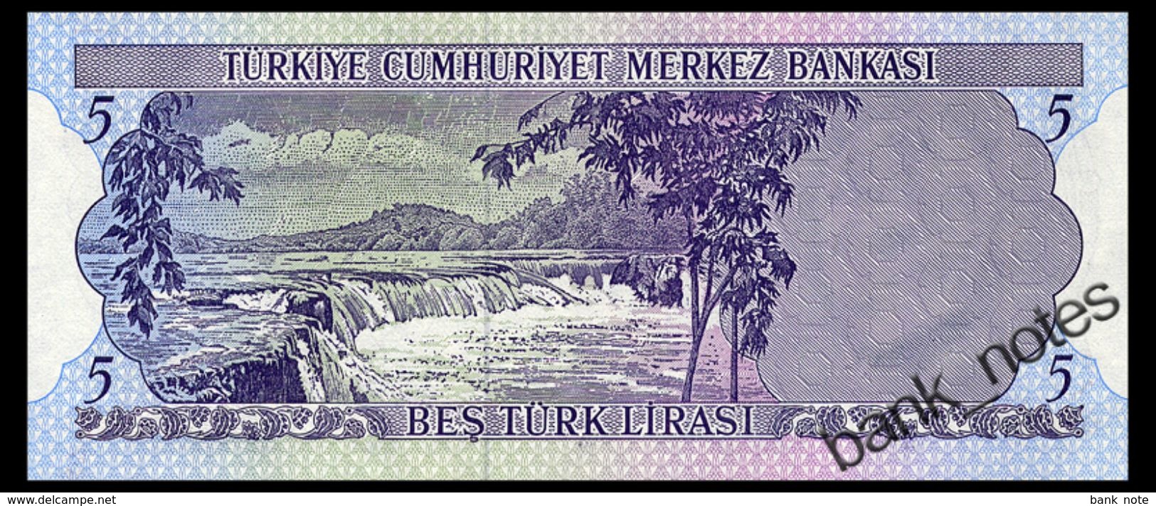 TURKEY 5 LIRA 1970 Pick 185 Unc - Turkey