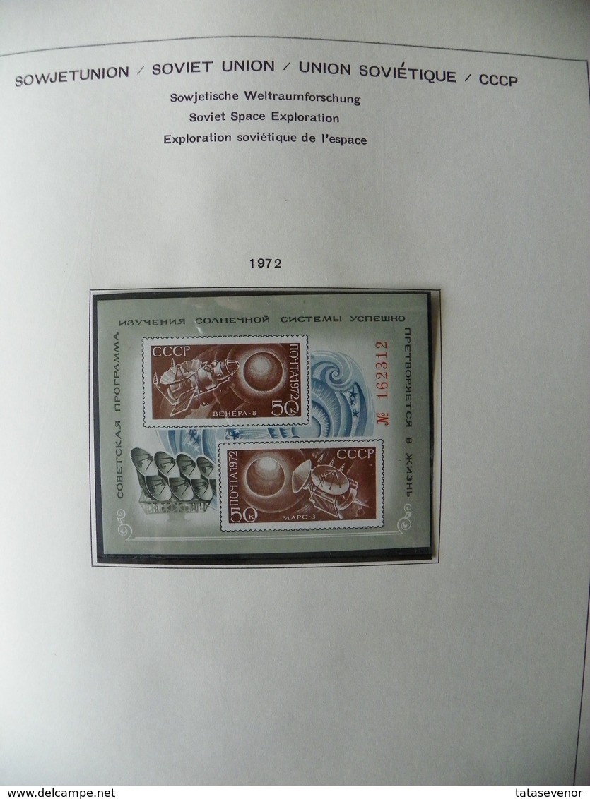 Russia USSR nice  collection 1961-1991 in special SCHAUBEK books. SUPPER PRICE!!! ROST