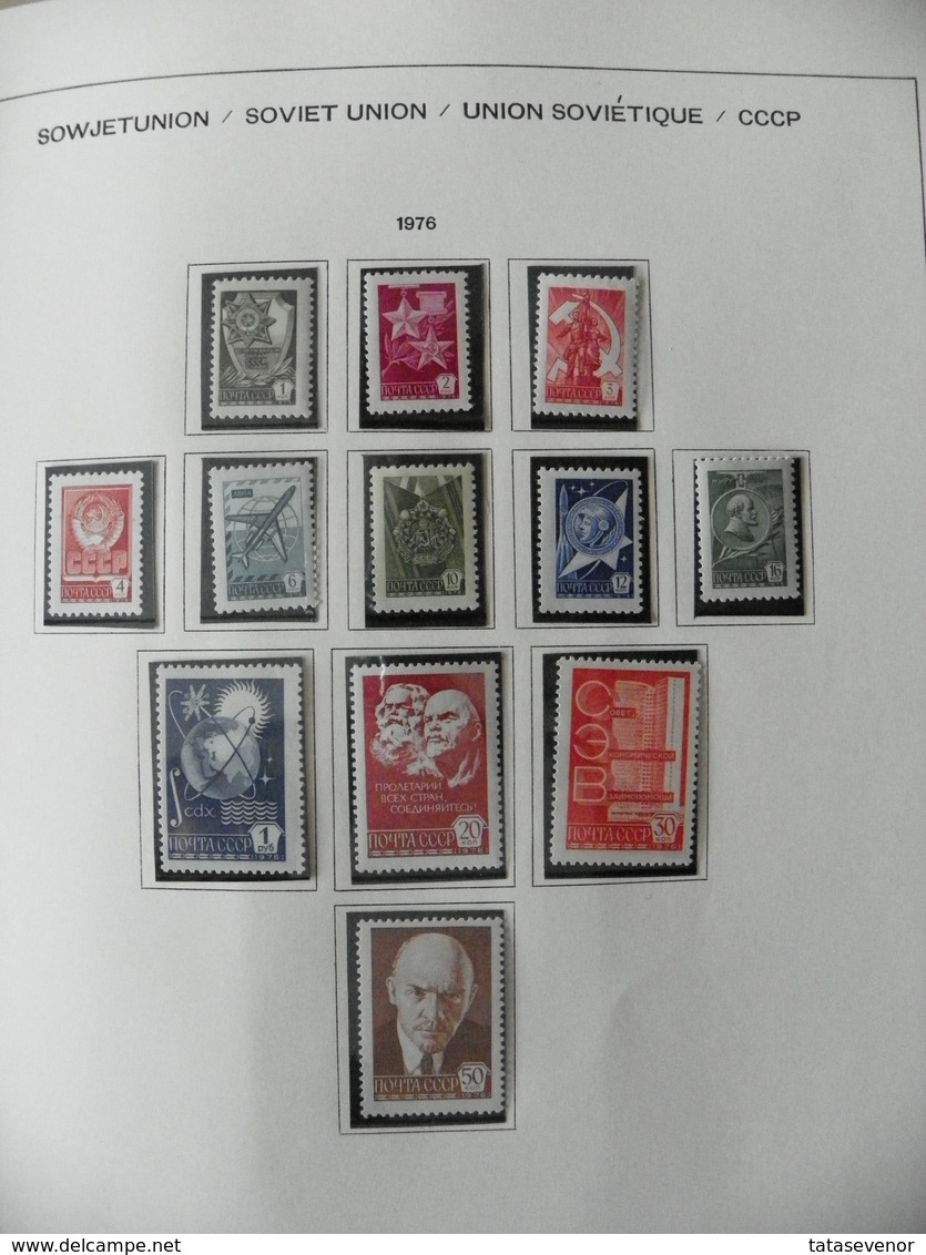 Russia USSR nice  collection 1961-1991 in special SCHAUBEK books. SUPPER PRICE!!! ROST