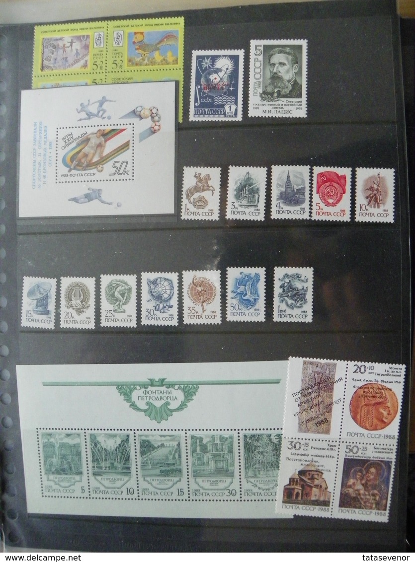 Russia USSR nice  collection 1961-1991 in special SCHAUBEK books. SUPPER PRICE!!! ROST