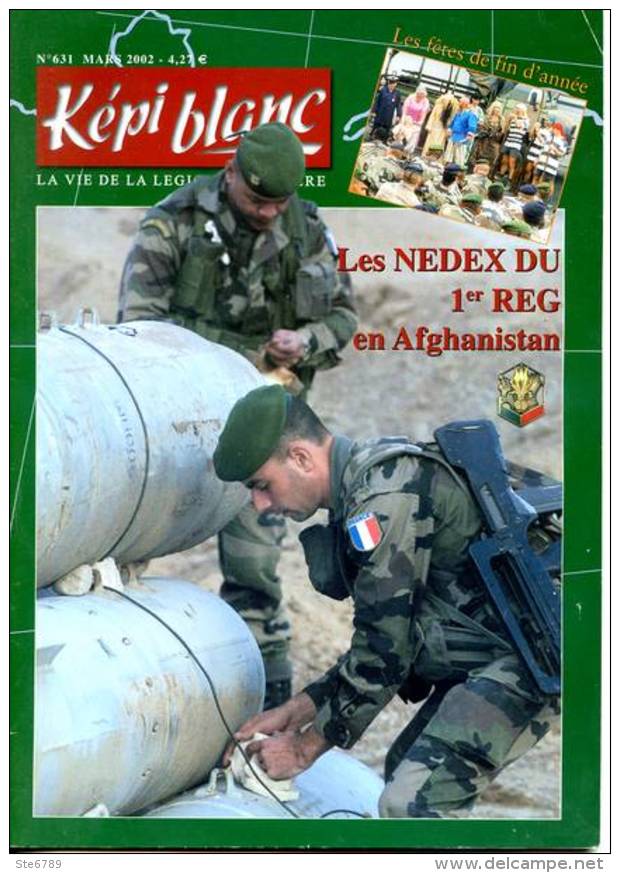 Képi Blanc N° 631 Militaria Légion Etrangere - Français