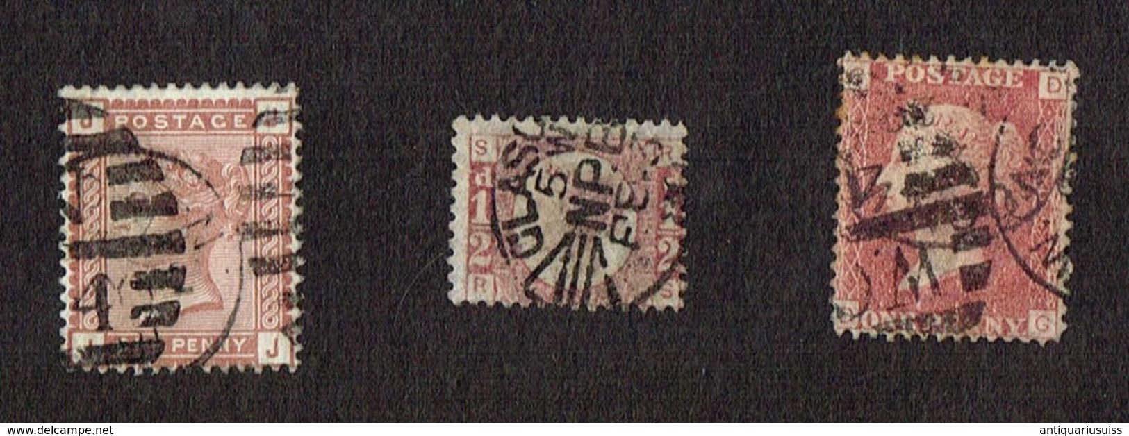 26 Stamps - POSTAGE ONE PENNY - 1/2 - 2,1/2 D - Great Britain, Postage & Revenue - One Half Penny - Collezioni (senza Album)