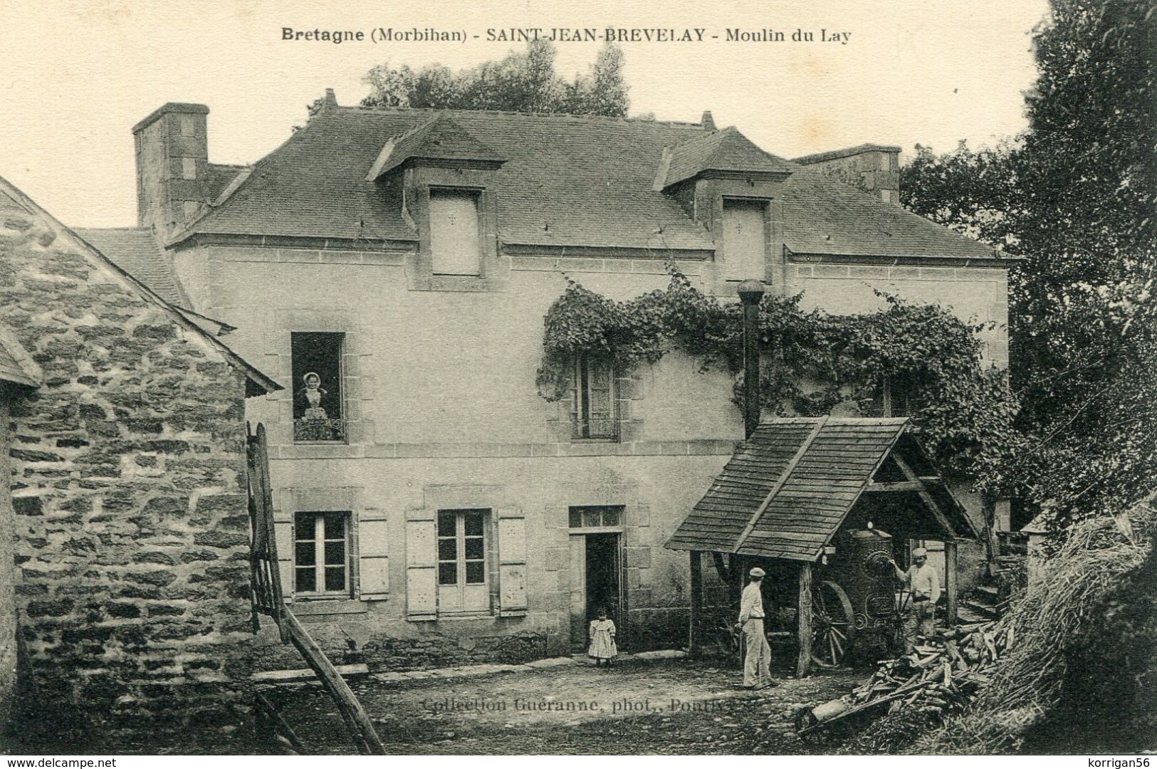 SAINT JEAN BREVELAY  ** MOULIN DU LAY  ** BOUILLEUR DE CRU ** - Saint Jean Brevelay