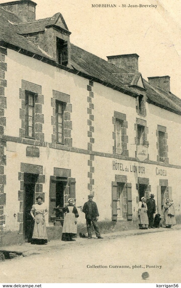 SAINT JEAN BREVELAY  ** HOTEL DU LION D OR CADIEU PROPRIETAIRE ** - Saint Jean Brevelay