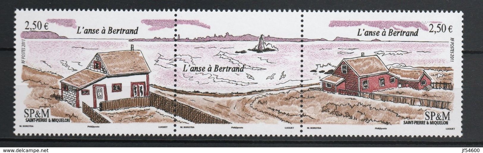Saint Pierre & Miquelon 1006 à 1009 ** + Paire 1014-1015 Avec Vignette ** - Neufs