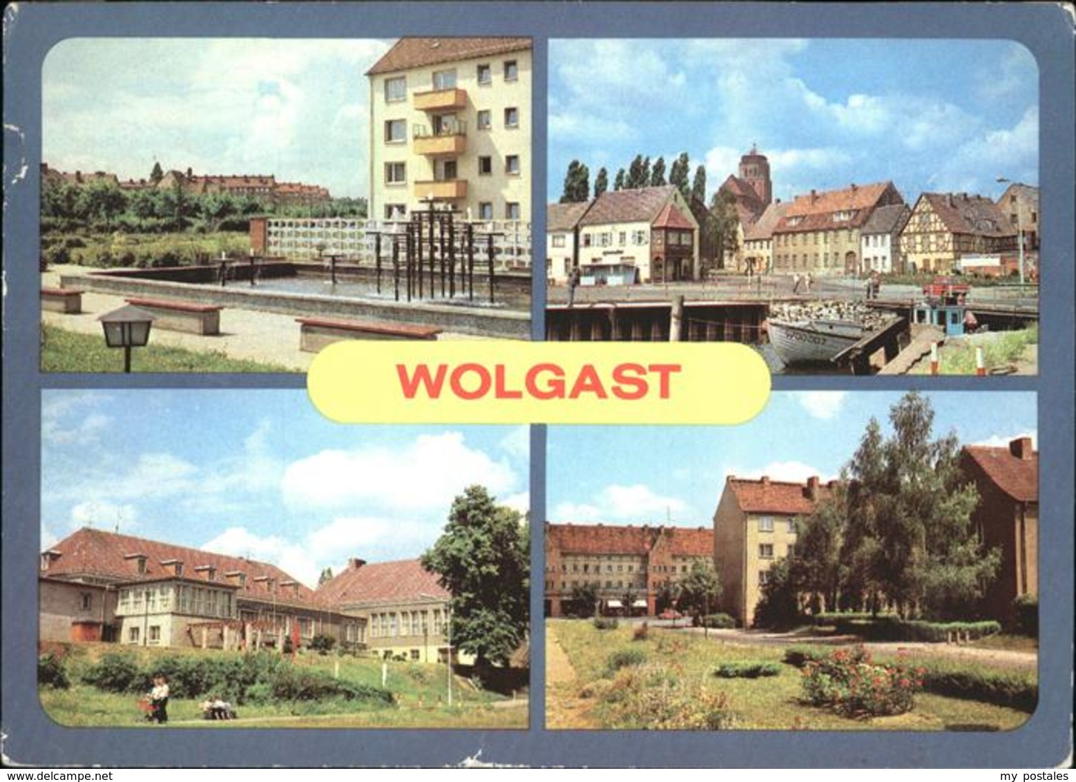 41235347 Wolgast Springerturm, Hafen, Hotel Vier Jahreszeiten - Wolgast