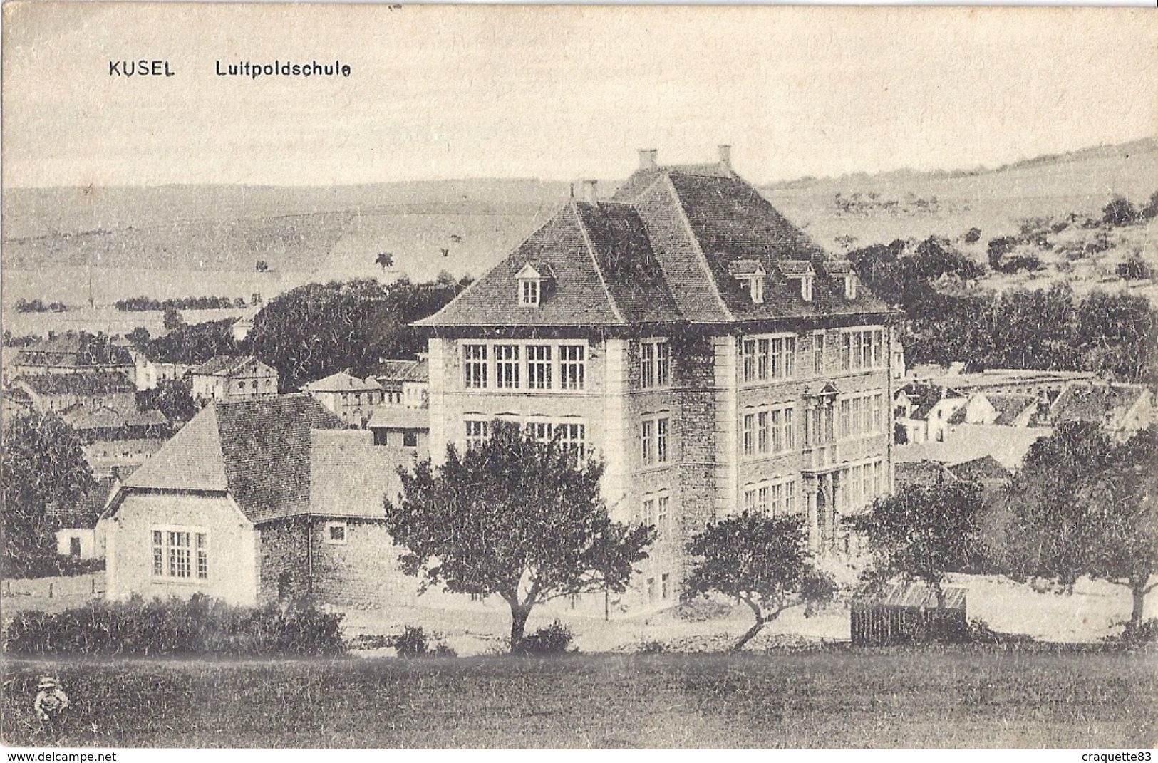 KUSEL  LUITPOLDSCHULE   CARTE ANIMEE - Kusel