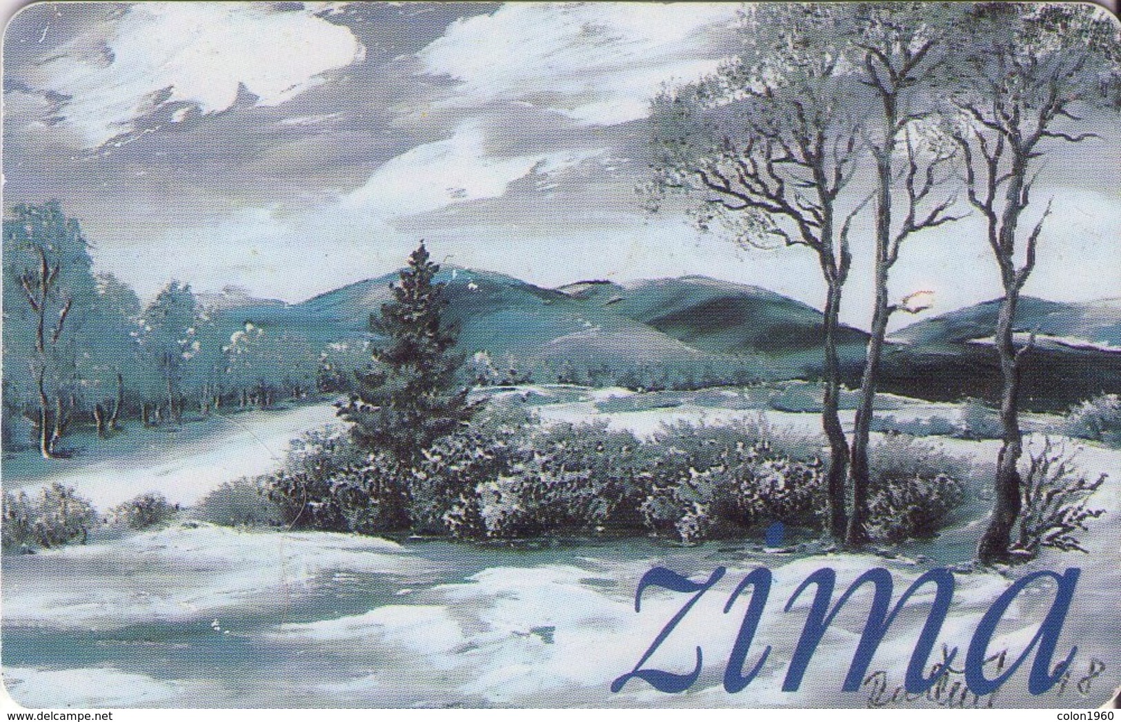 TARJETA TELEFONICA  DE ESLOVAQUIA. (049) ZIMA - Slovakia