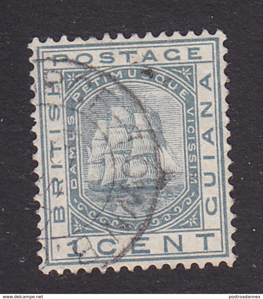 British Guiana, Scott #72, Used, Seal Of The Colony, Issued 1876 - Guyane Britannique (...-1966)