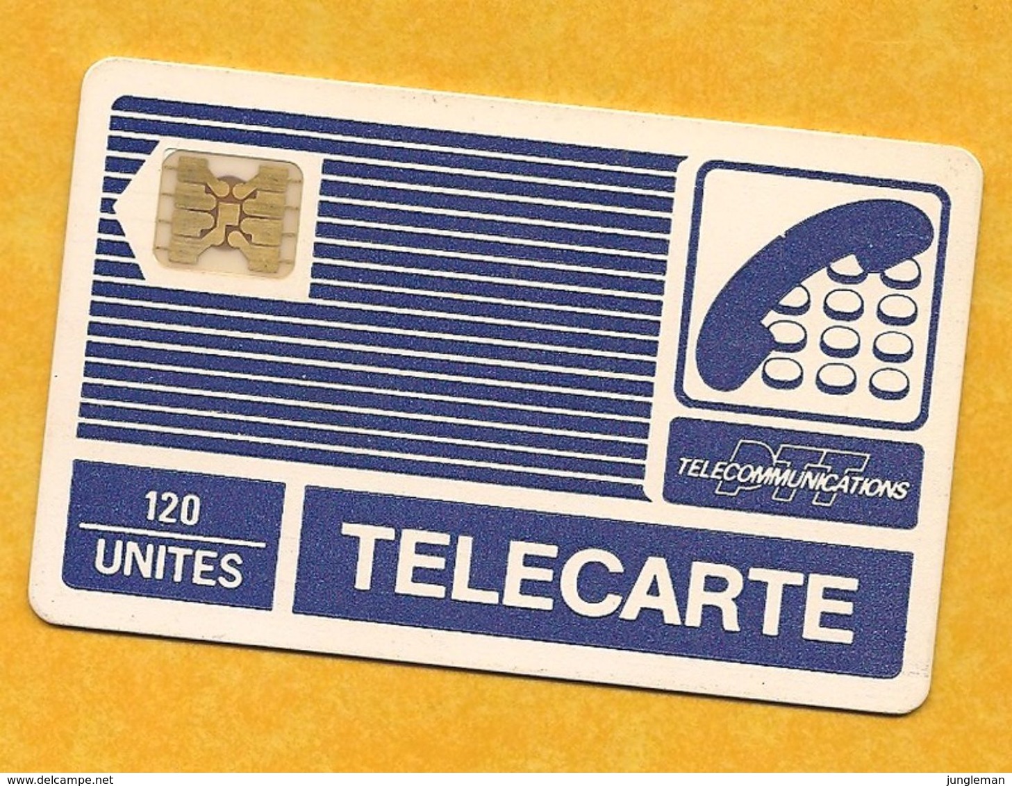 Télécarte 120 Unités - Pyjama - PTT Télécommunications - Gestreift (Pyjama)