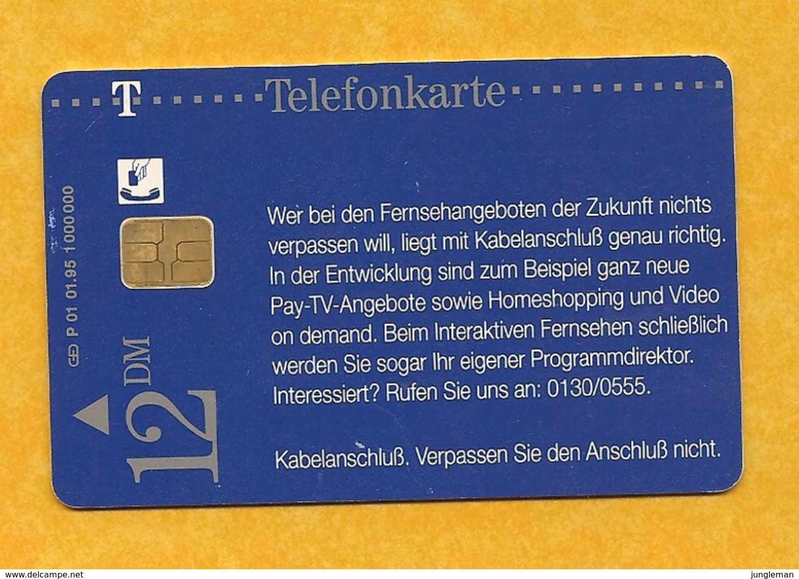 Télécarte Allemande - Telefonkarte - 12 DM - Verpassen Sie Den Anschluß Nicht. (Ne Manquez Pas La Connexion). - M-Series : Merchandising