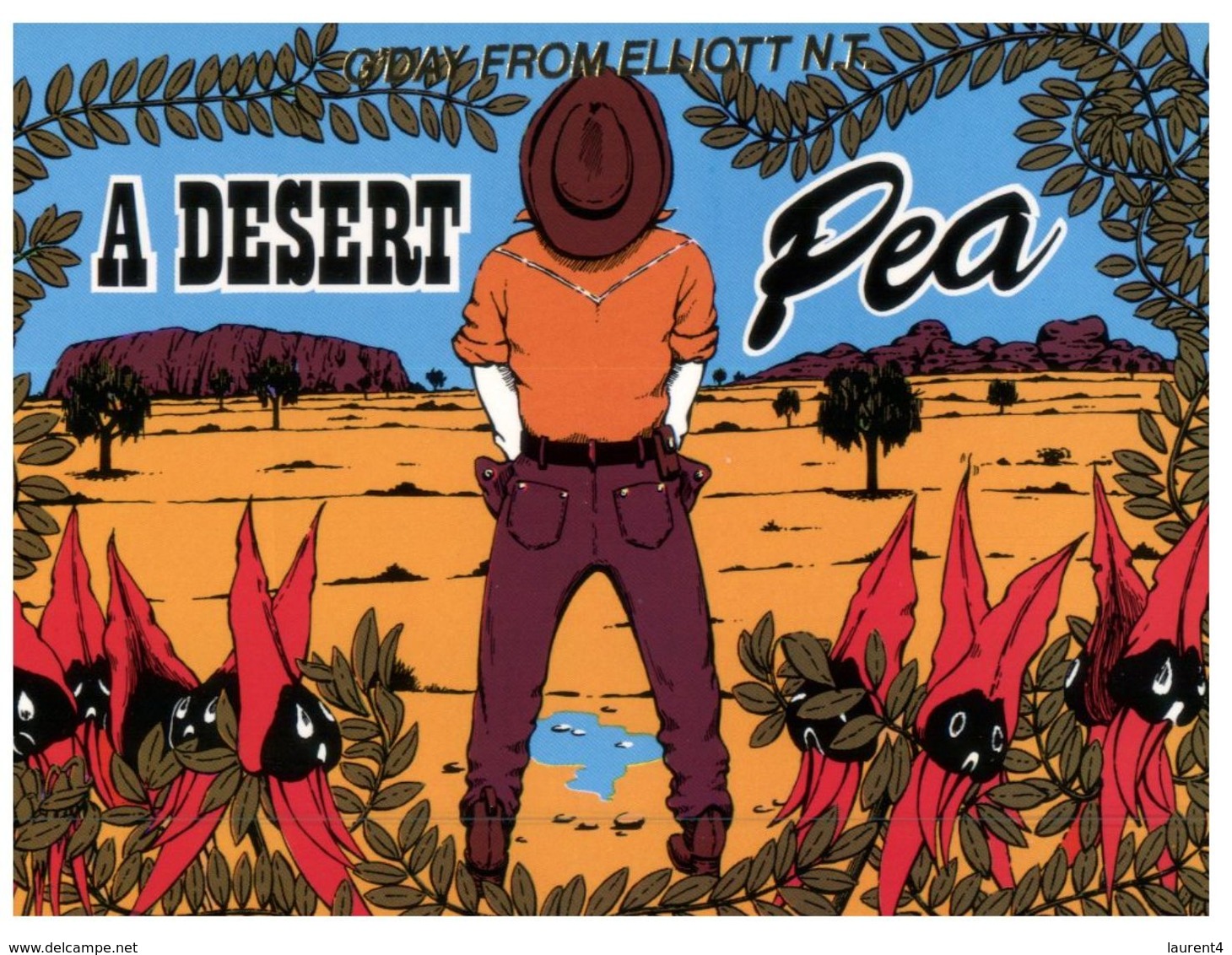 (900) Australia - NT - Humour - Desert Pea - Non Classés