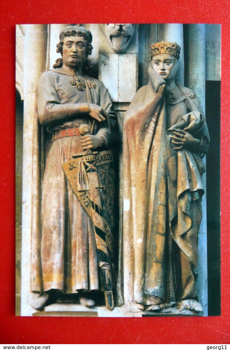 Markgraf Ekkehard II. Und Uta - Dom Naumburg (Saale)  AK Nicht Gelaufen Sachsen-Anhal - Sculptures