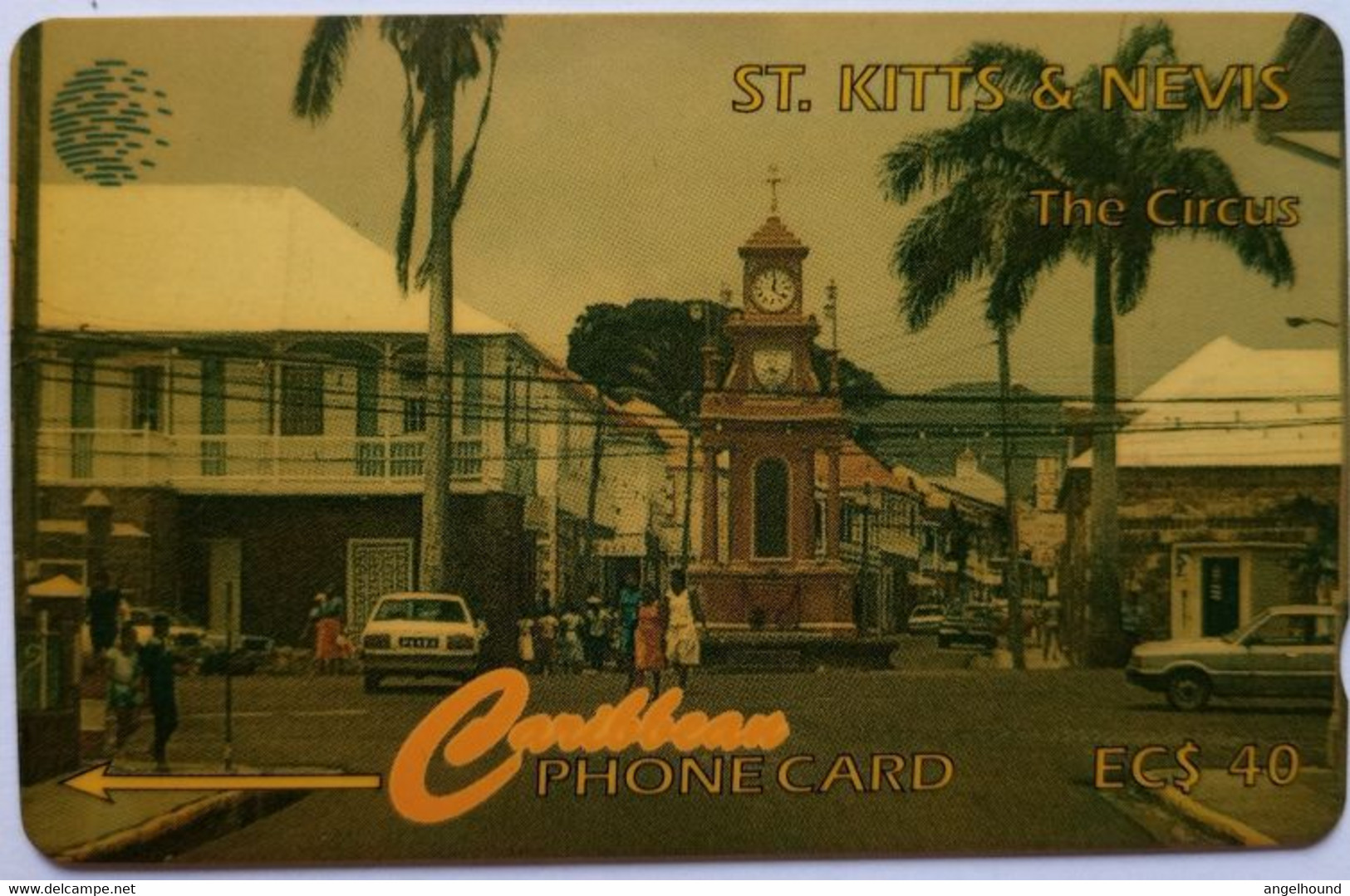 St. Kitts Abd Nevis Cable And Wireless 12CSKB  EC$40 "The Circus " - St. Kitts En Nevis