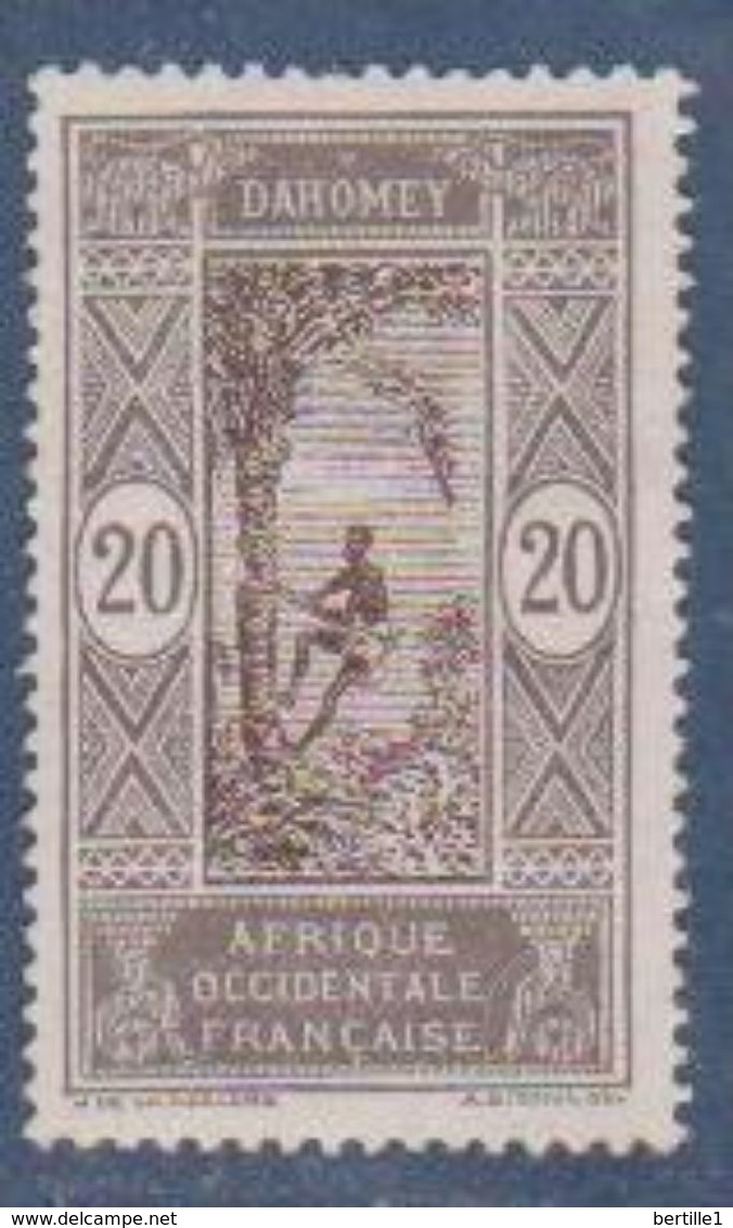 DAHOMEY         N°  YVERT  49a   NEUF AVEC  CHARNIERES      ( Ch 02 ) - Neufs