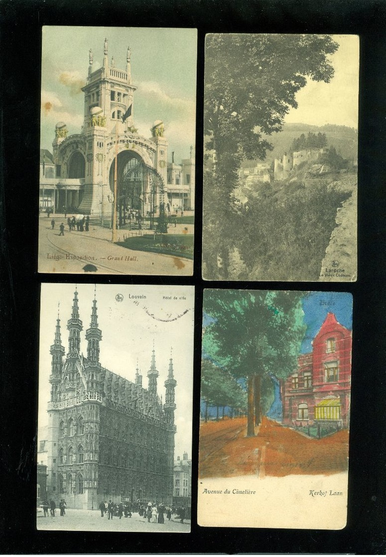 Grand beau lot de 300 cartes postales de Belgique  Groot mooi lot van 300 postkaarten van België - 300 scans