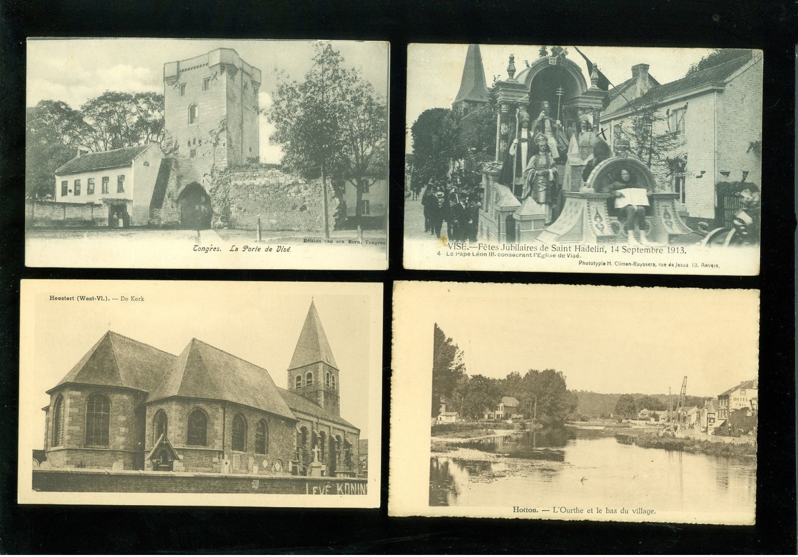 Grand beau lot de 300 cartes postales de Belgique  Groot mooi lot van 300 postkaarten van België - 300 scans