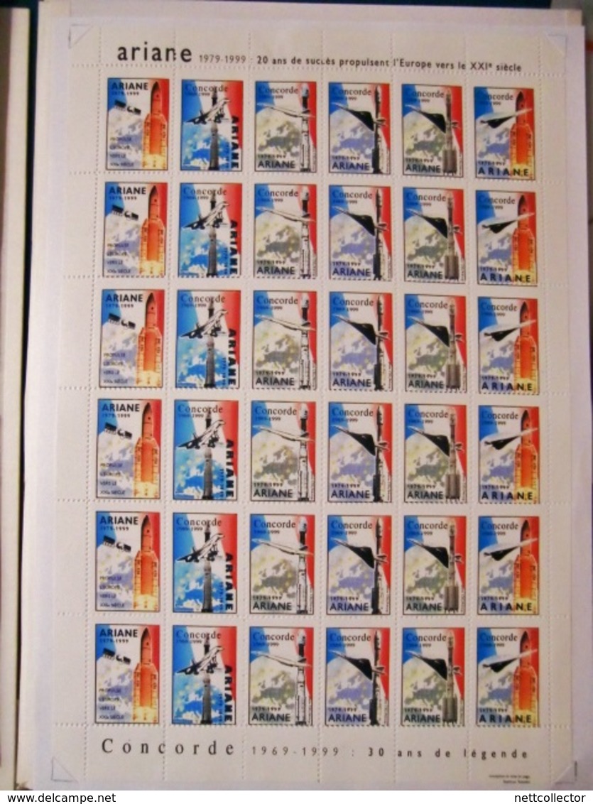 CONCORDE COLLECTION TIMBRES BLOCS ET DOCUMENTS - Concorde