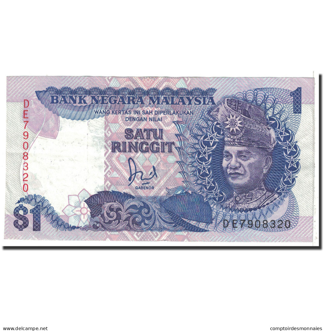 Billet, Malaysie, 1 Ringgit, 1986, Undated, KM:27A, TTB - Maleisië