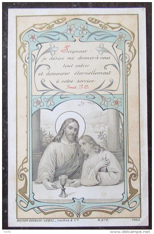 Image Pieuse / Holy Card - Souvenir Noces D'Argent Sacerdotales - Bouasse-Lebel N°272 - Les 17-18 Décembre 1892 / 1917 - Images Religieuses