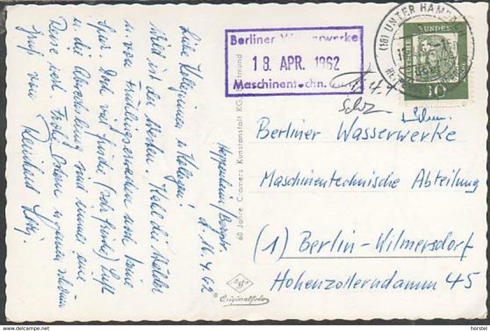 D-64646 Heppenheim - Bergstraße - Rathaus (1964) - Heppenheim