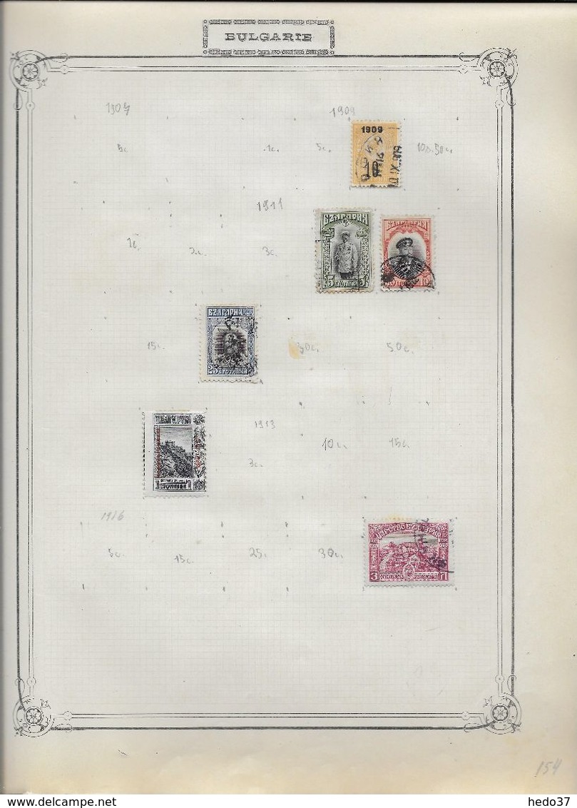 Bulgarie - Collection Vendue Page Par Page - Timbres Oblitérés / Neufs * - B/TB - Collections, Lots & Series