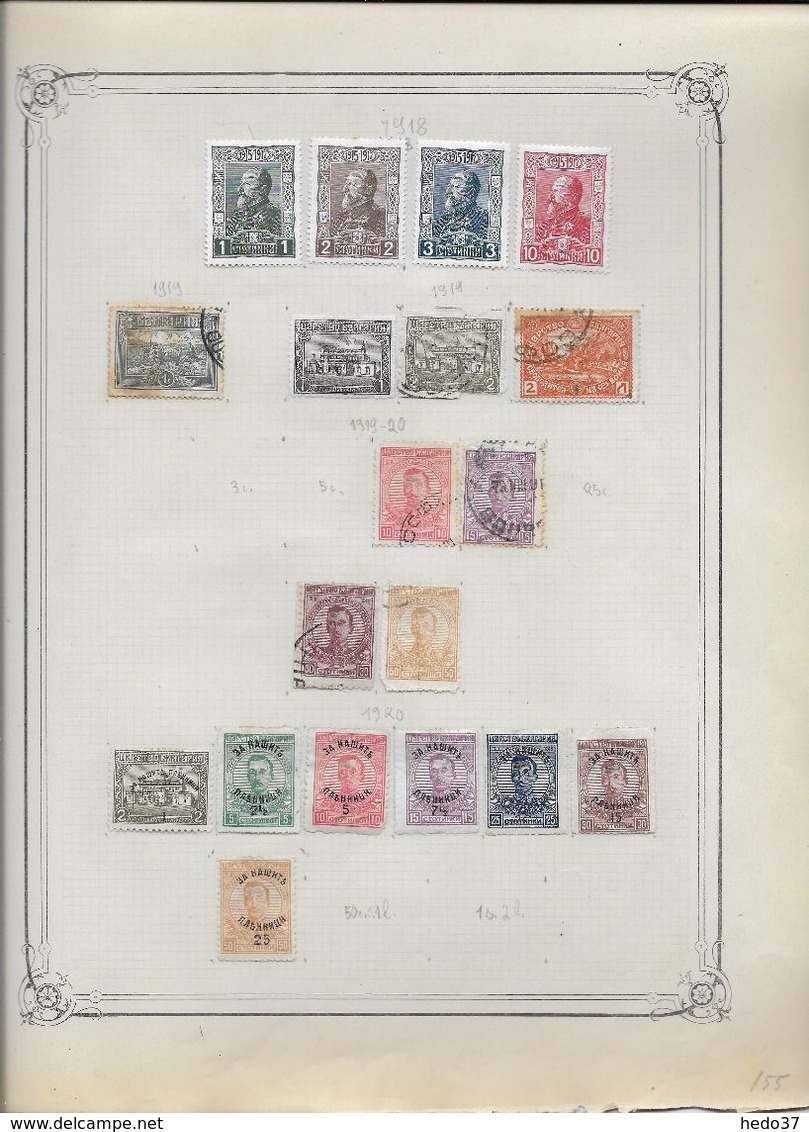 Bulgarie - Collection Vendue Page Par Page - Timbres Oblitérés / Neufs * - B/TB - Collezioni & Lotti