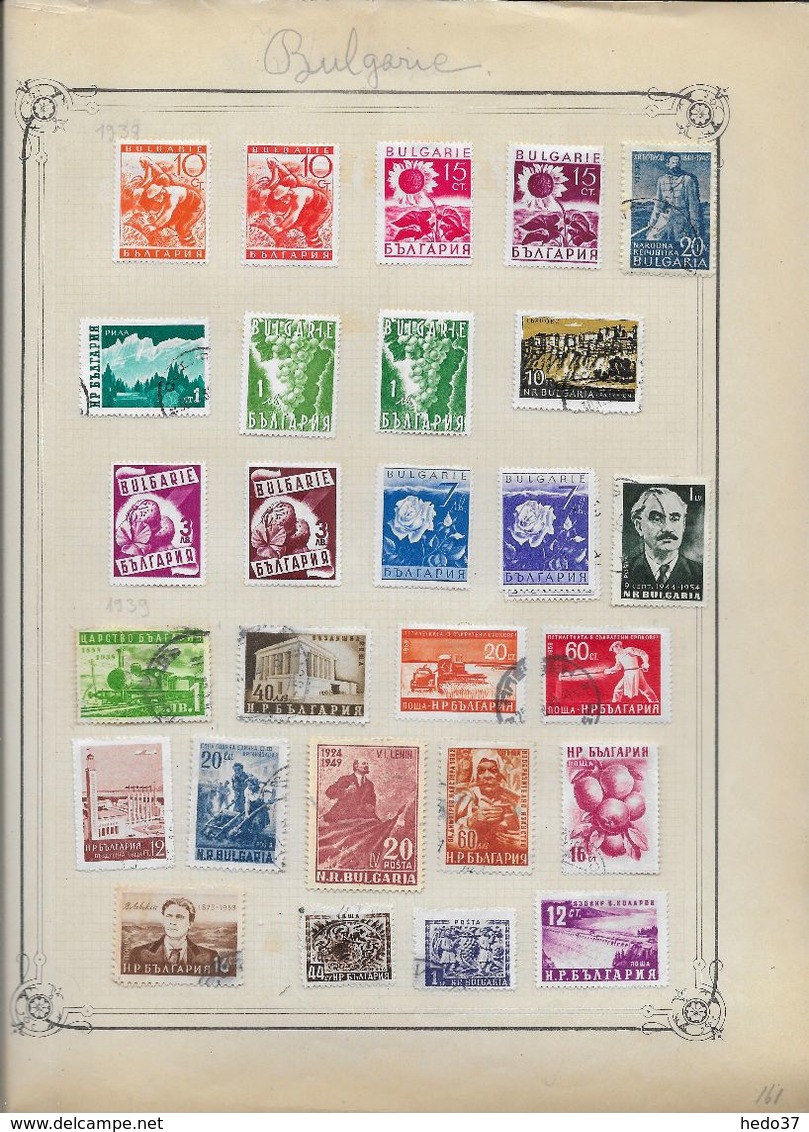 Bulgarie - Collection Vendue Page Par Page - Timbres Oblitérés / Neufs * - B/TB - Collections, Lots & Séries