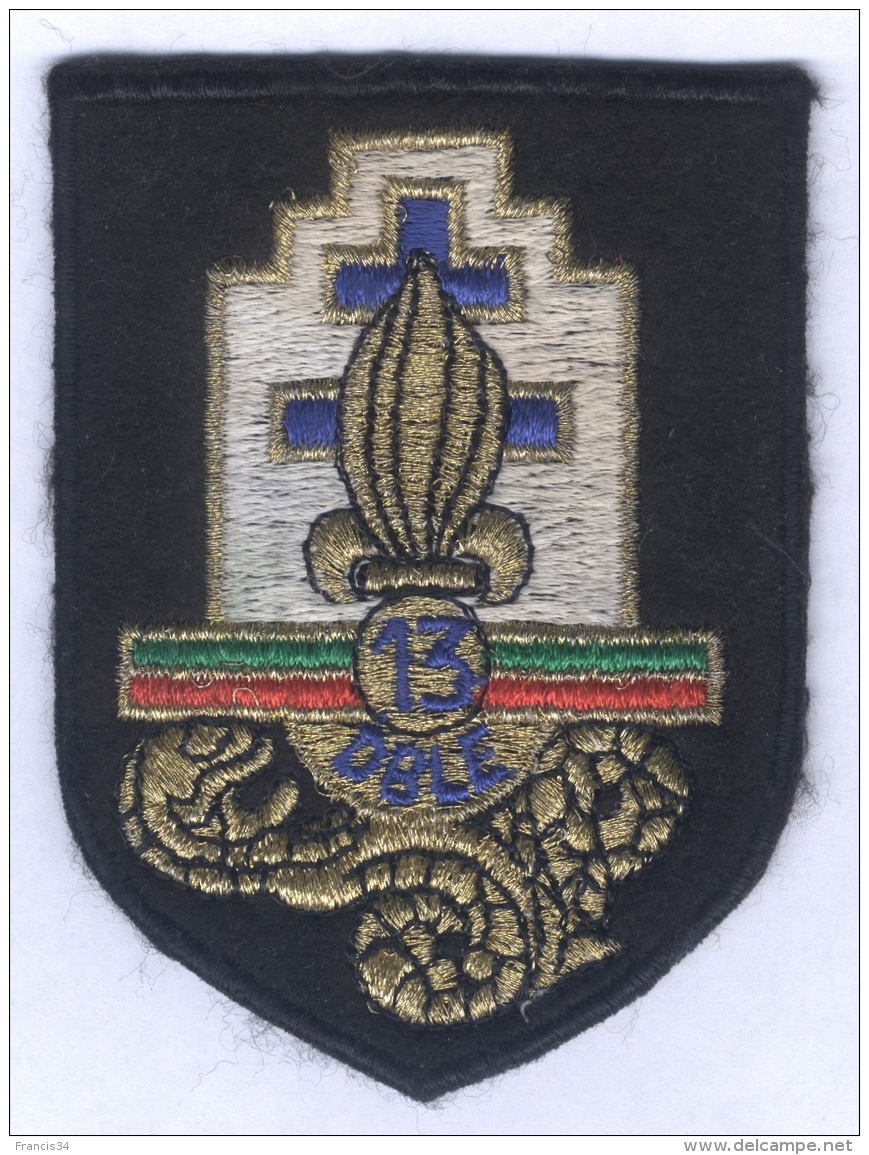 Insigne En Tissu De La 13e Demi Brigade De La Légion Etrangère - Patches