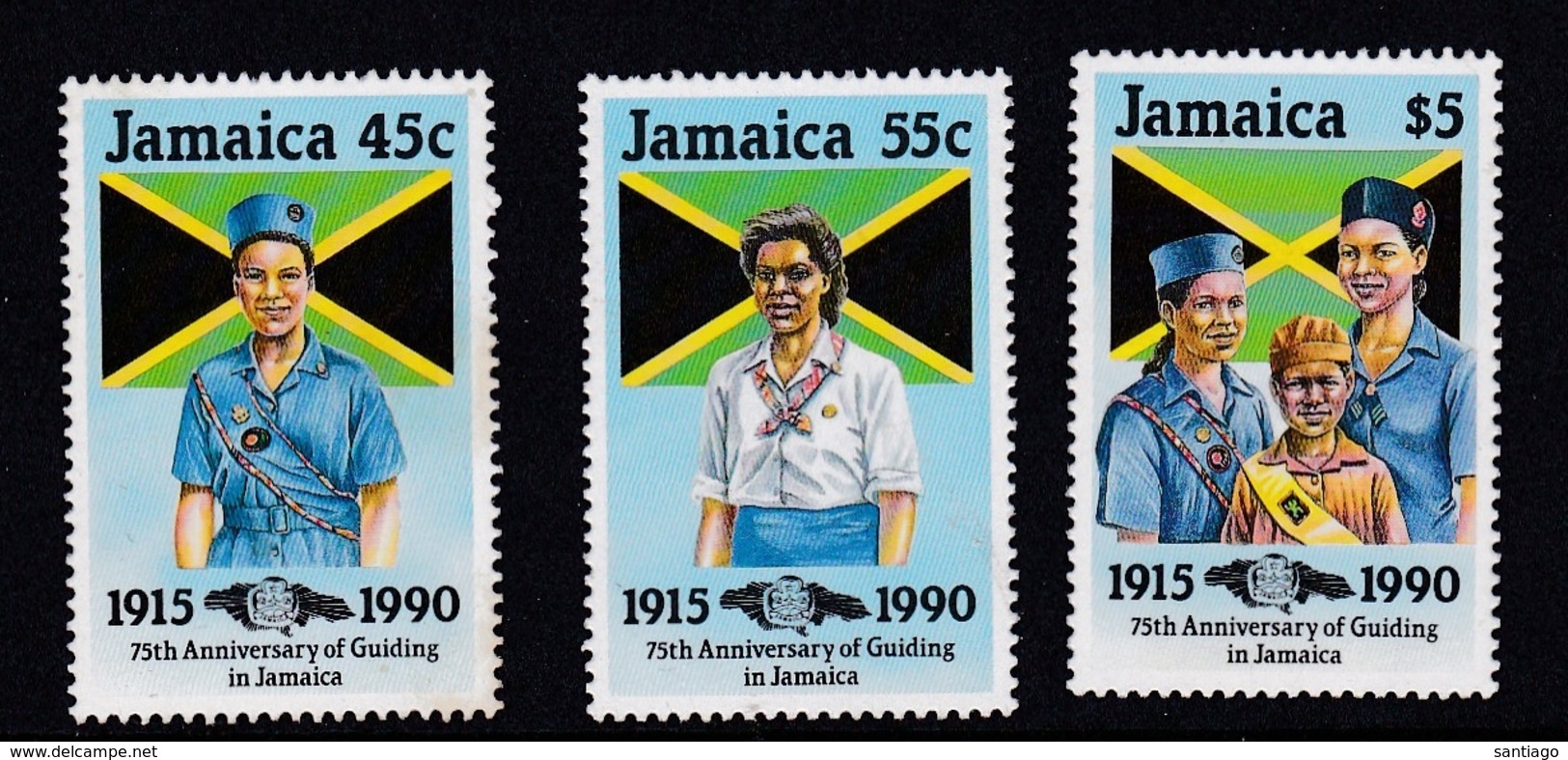 Jamaica : SCOUTS =>  Nrs 240 à 243** -  247 à 248** -  435 à 438** -  547 à 550** - 751 à 753** / 20 Z / Côte Yv : 30,3€ - Jamaique (1962-...)