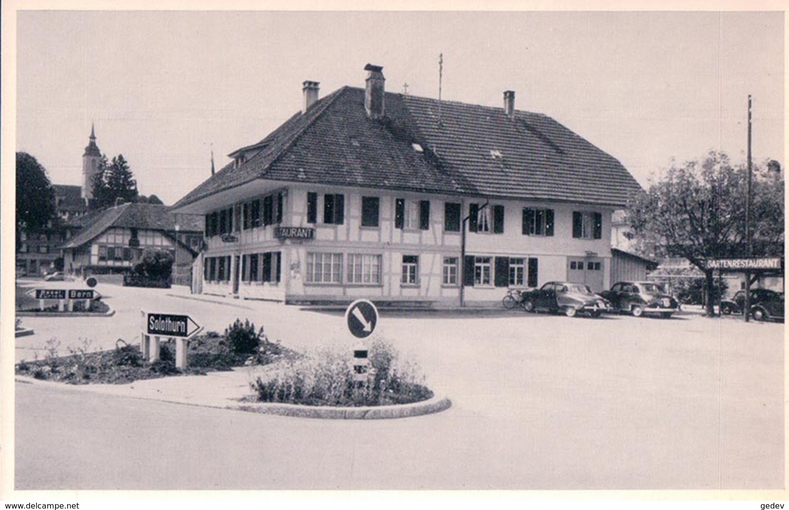 Kirchberg BE, Restaurant Zur Traube, Publicité L. Stuber Söhne, Apparate Und Industrie (32266) - Kirchberg