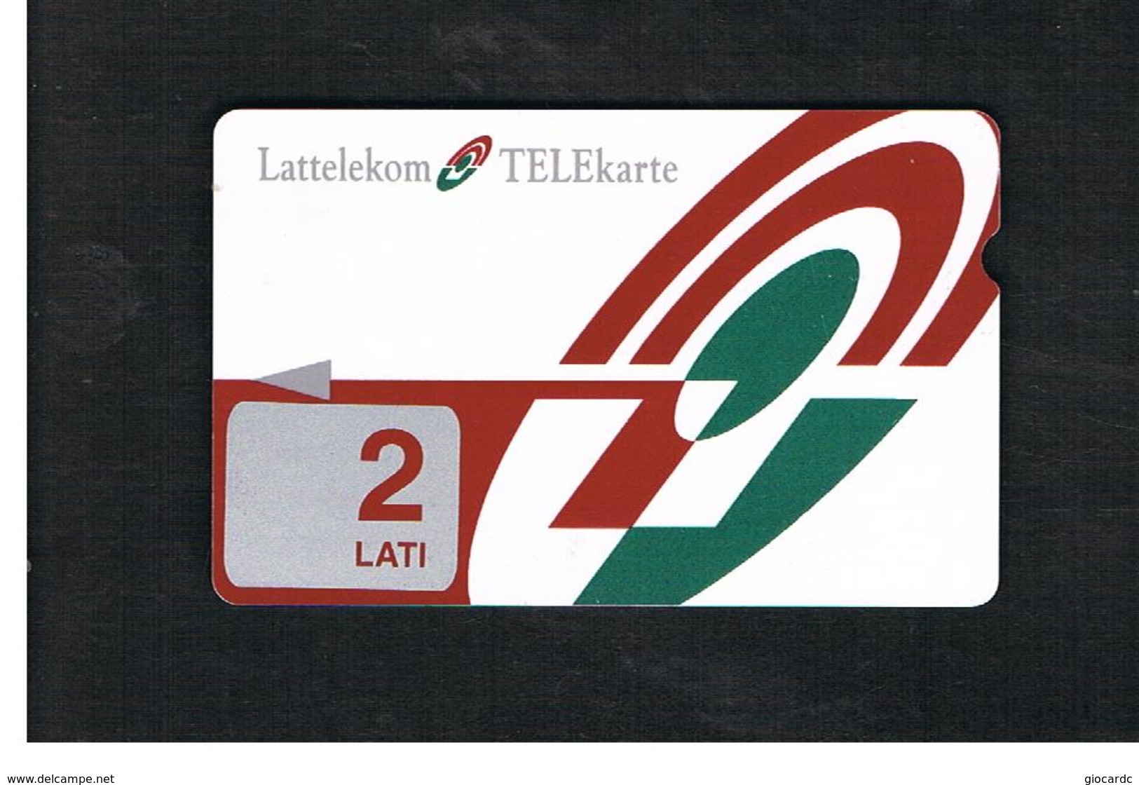 LETTONIA (LATVIA) -        1996 LOGO 2                                 -  USED - RIF. 10573 - Lettonia