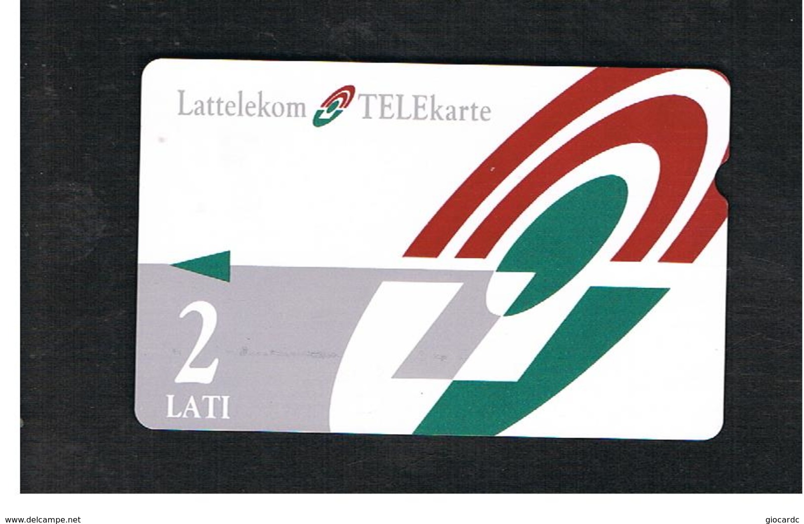 LETTONIA (LATVIA) -        1996 LOGO 2                                 -  USED - RIF. 10576 - Lettonia
