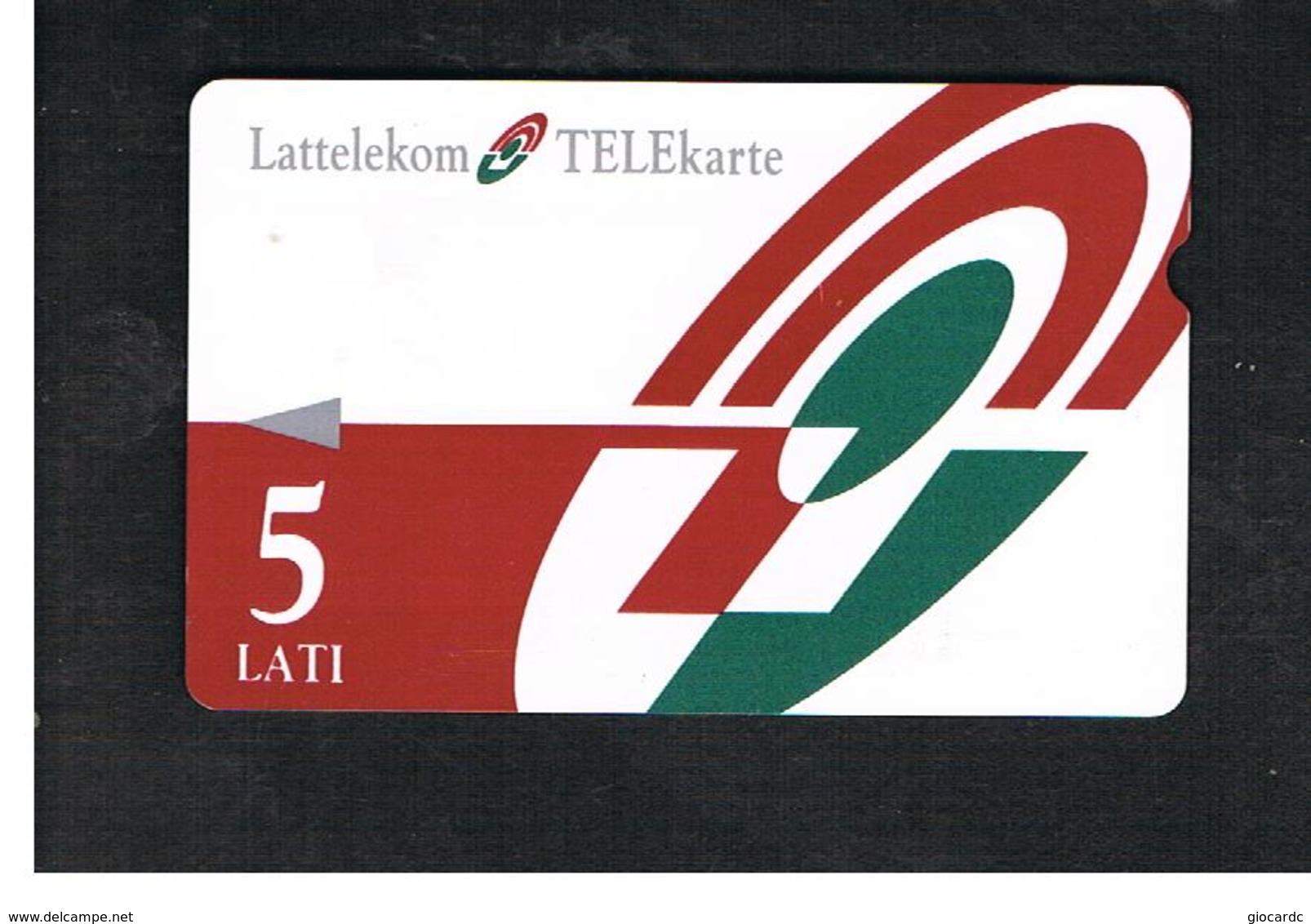 LETTONIA (LATVIA) -        1996 LOGO 5                                -  USED - RIF. 10577 - Lettonia