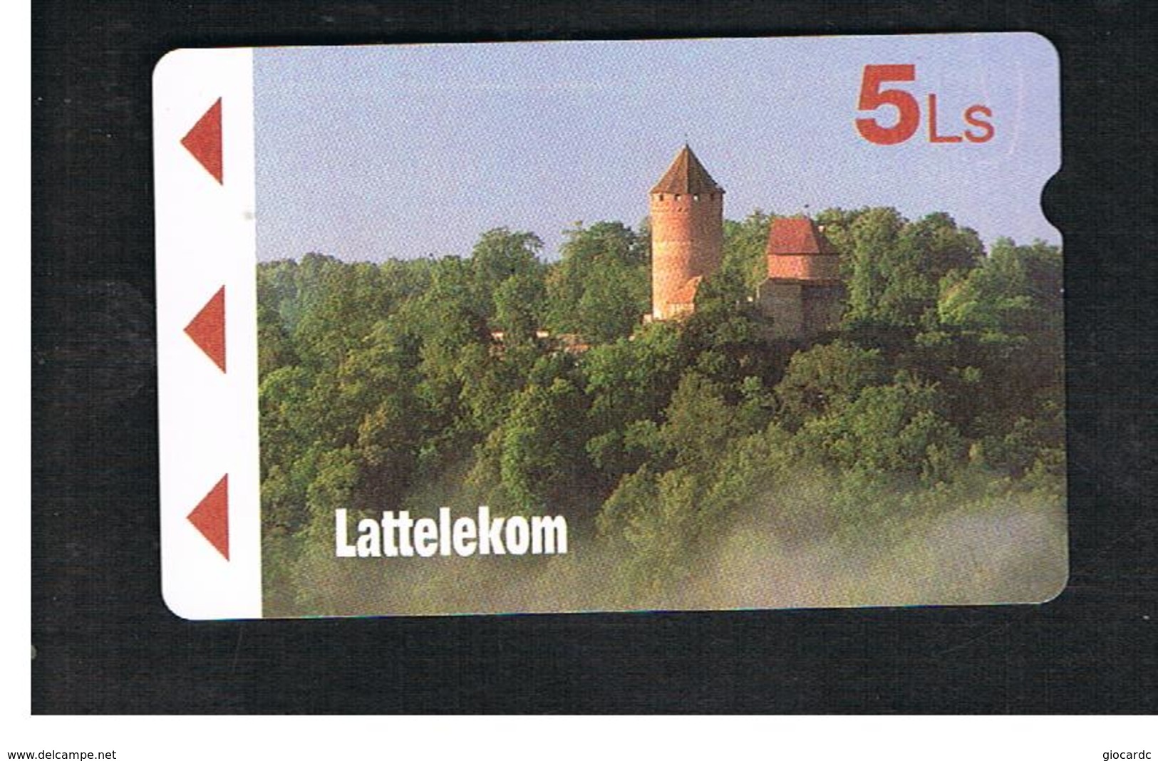 LETTONIA (LATVIA) -        1995  LANDSCAPE, CASTLE                         -  USED - RIF. 10579 - Latvia