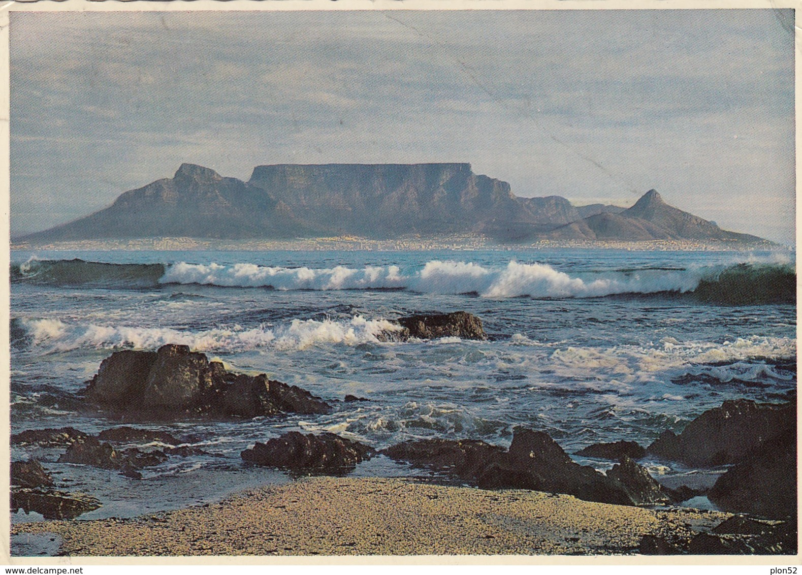 11881-TABLE MOUNTAIN FROM BLOUBERGSTRAND-SOUTH AFRICA-FG - Afrique Du Sud