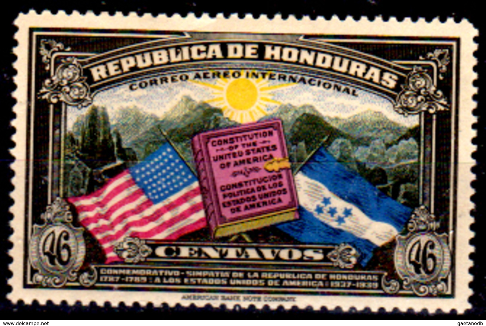 Honduras-0042 - Posta Aerea 1937 (+) LH - - Honduras