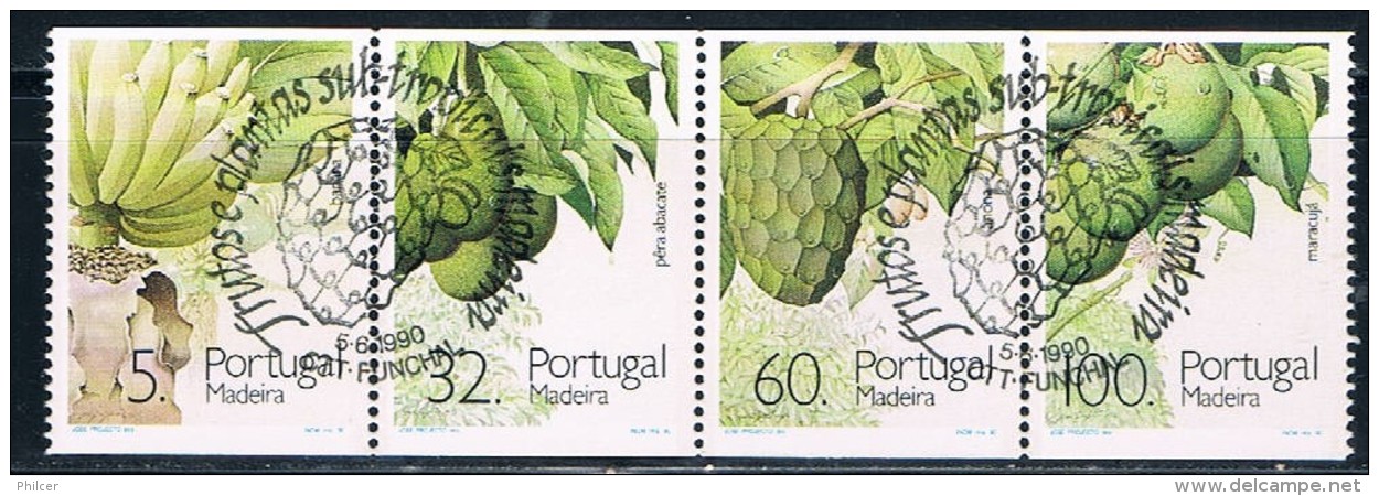 Portugal, Madeira, 1990, # 1947A/50A, Used - Gebruikt