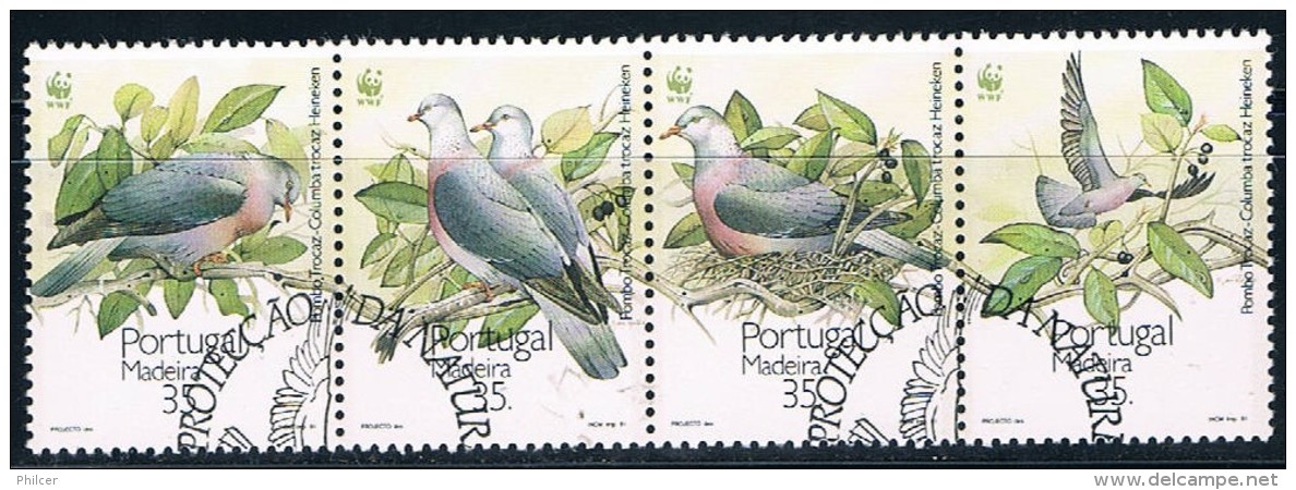 Portugal, Madeira, 1991, # 1978/81, Used - Usado