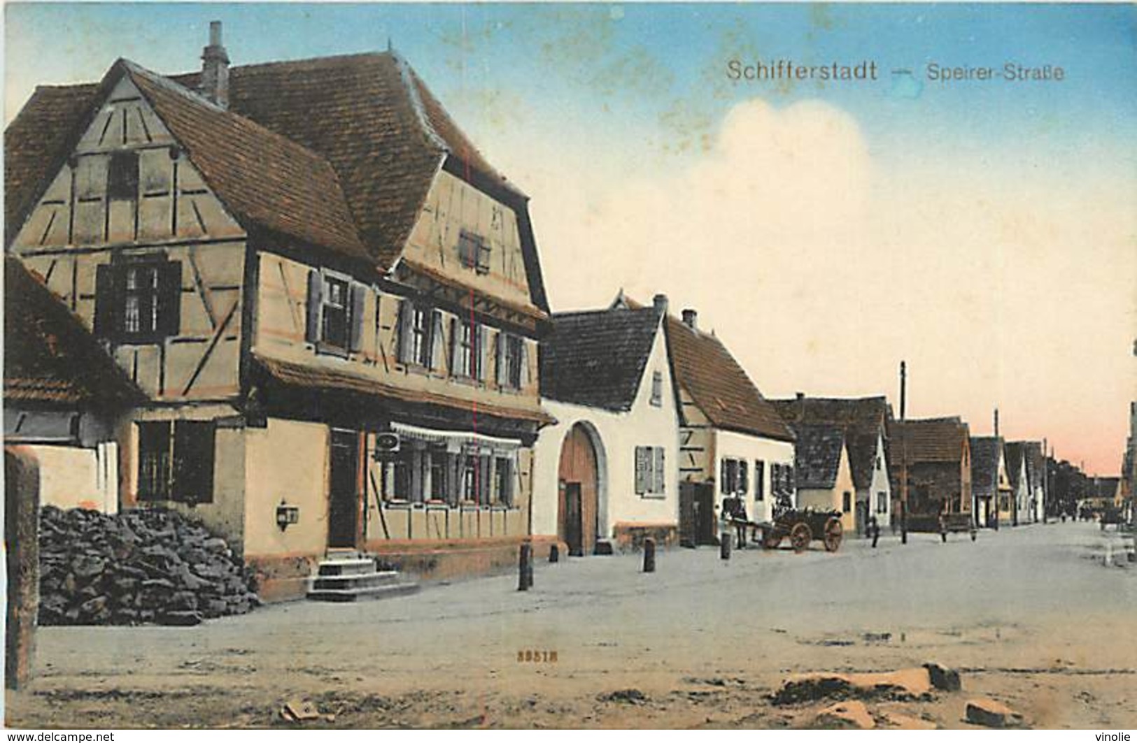 PIE-R-18-1424 : SCHIFFERSTADT. SPEIRER STRASSE - Schifferstadt