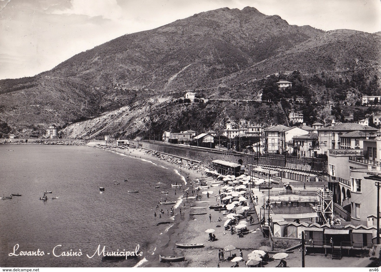 LEVANTO - CASINO MUNICIPALE VG AUTENTICA 100% - La Spezia