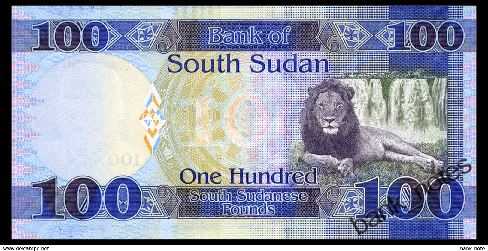 SOUTH SUDAN 100 POUNDS 2017 Pick 15b Unc - Simbabwe