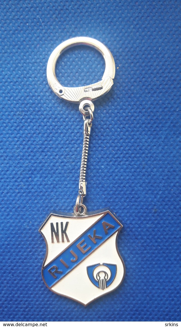 FC NK RIJEKA Croatia Yugoslavia Keychain Keyrings Key Holder Football Club - Apparel, Souvenirs & Other